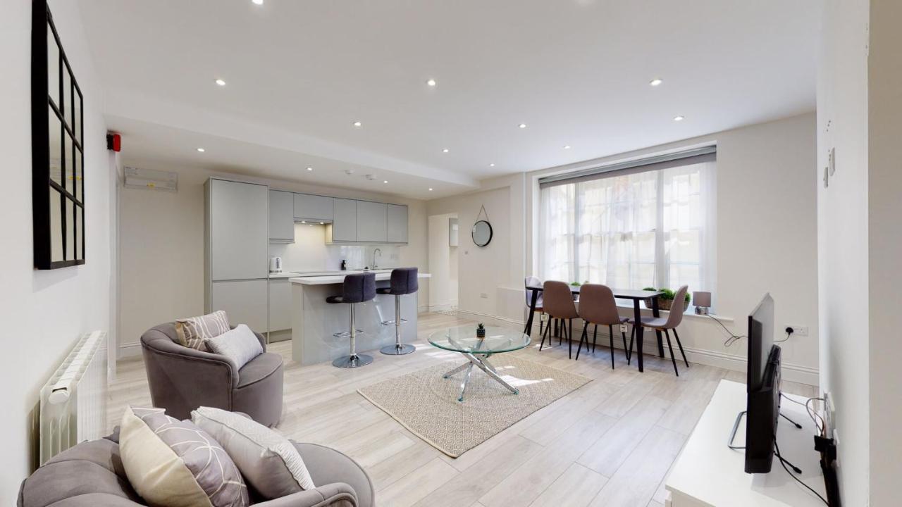 Chic Apartment By Hyde Park London Eksteriør billede