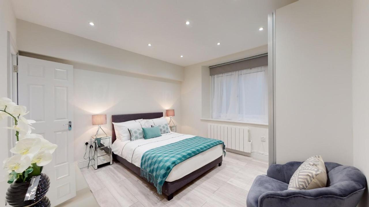 Chic Apartment By Hyde Park London Eksteriør billede