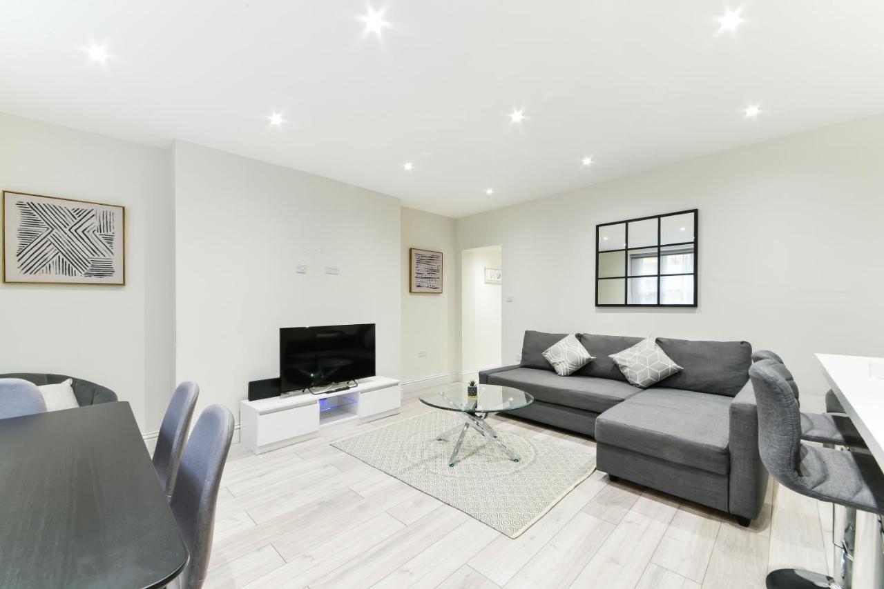 Chic Apartment By Hyde Park London Eksteriør billede