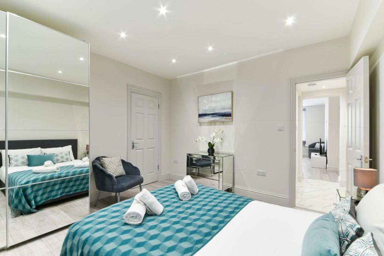 Chic Apartment By Hyde Park London Eksteriør billede