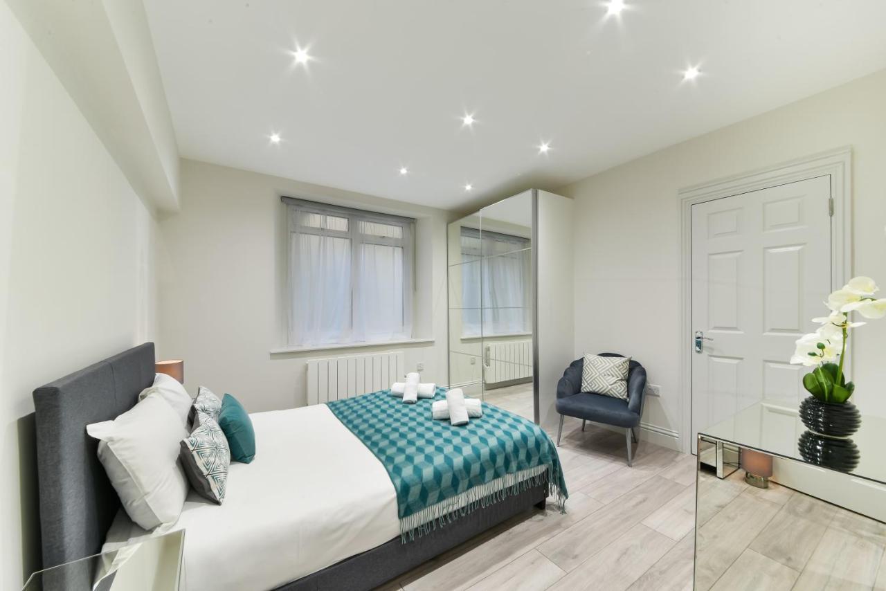 Chic Apartment By Hyde Park London Eksteriør billede