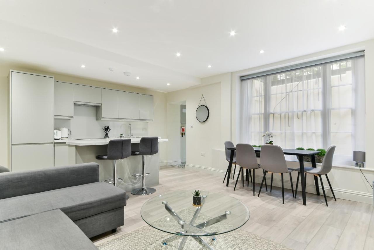 Chic Apartment By Hyde Park London Eksteriør billede