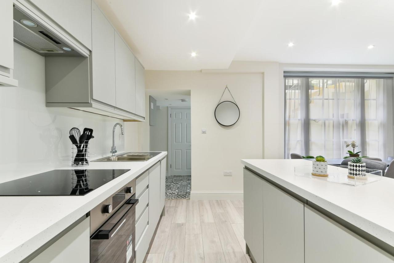 Chic Apartment By Hyde Park London Eksteriør billede